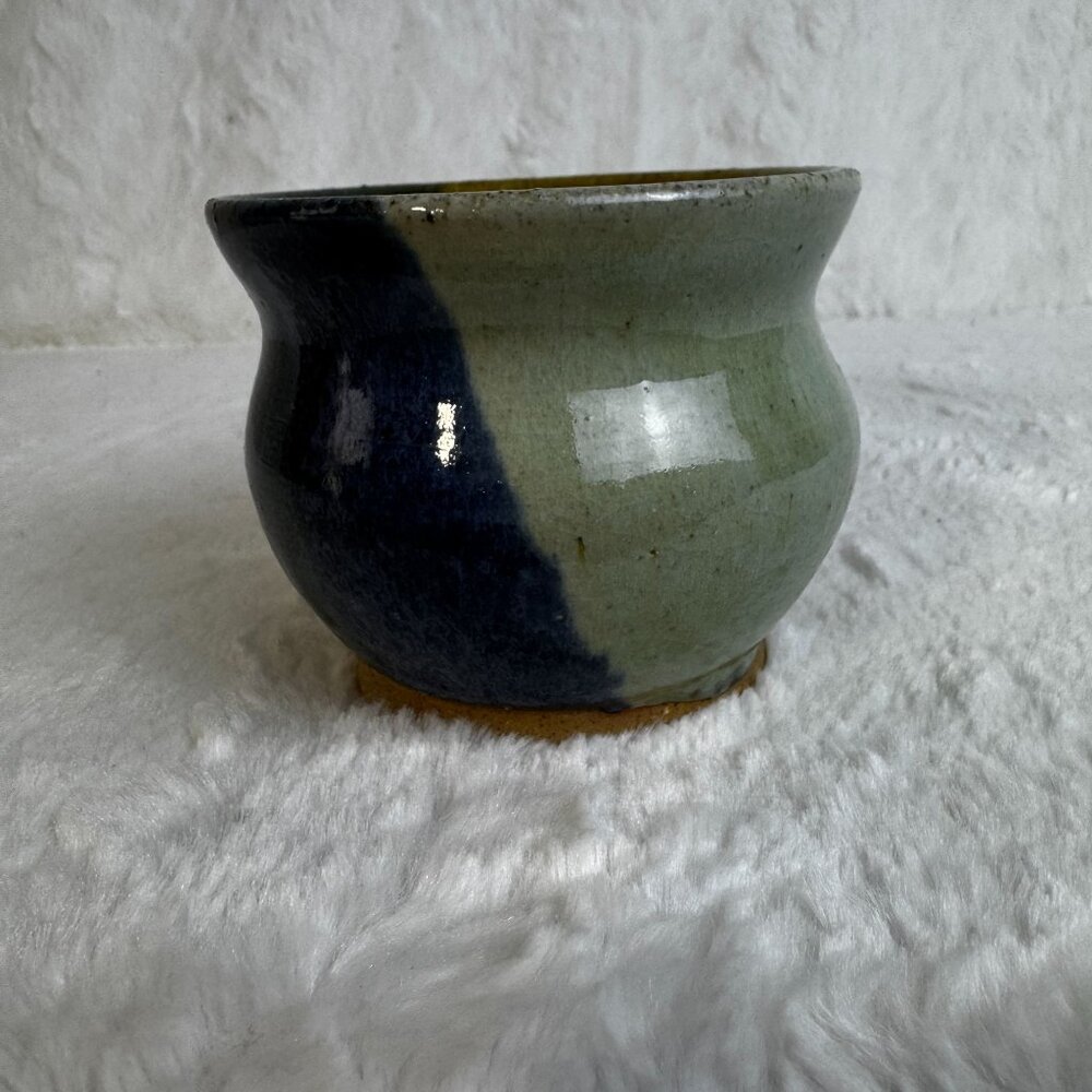 Artisan Handcrafted Pottery Stoneware Multicolor Artist Studio Vase